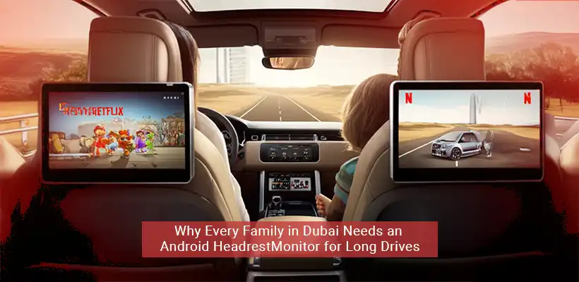 android headrest monitor dubai
